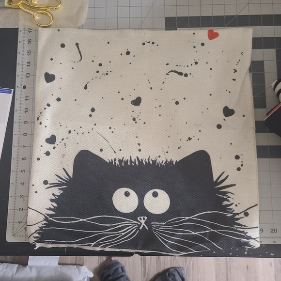 Cat Pillow Covers no insert included choose 2 - Picture 3 of 5